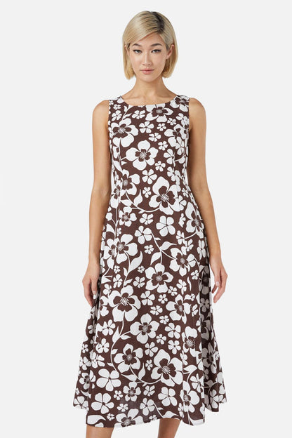 Princess Highway - Cecilia Midi Dress - chocolate