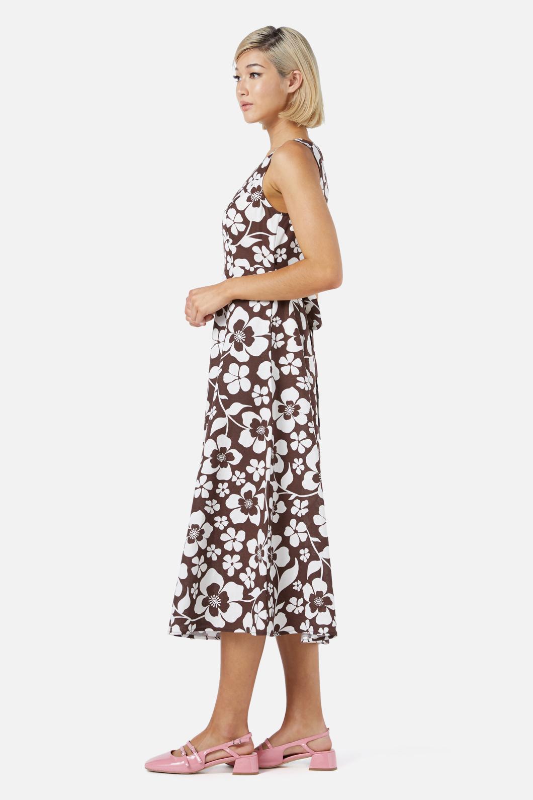 Princess Highway - Cecilia Midi Dress - chocolate
