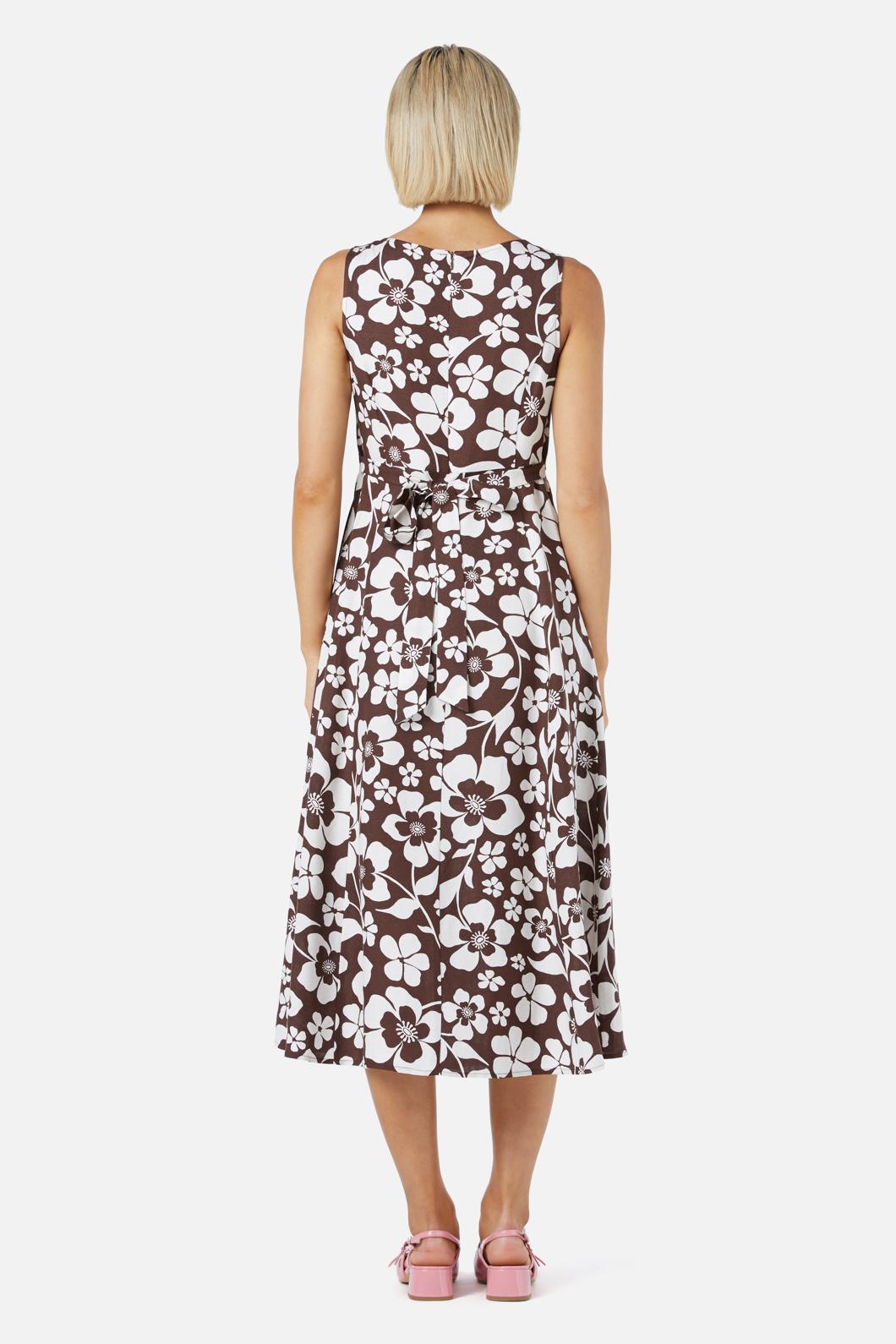 Princess Highway - Cecilia Midi Dress - chocolate