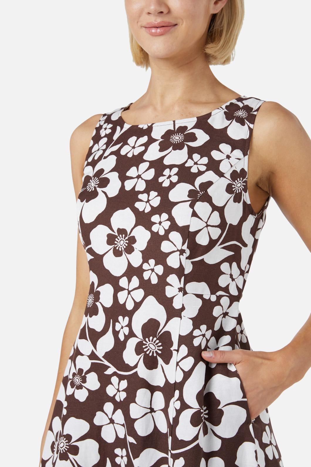 Princess Highway - Cecilia Midi Dress - chocolate