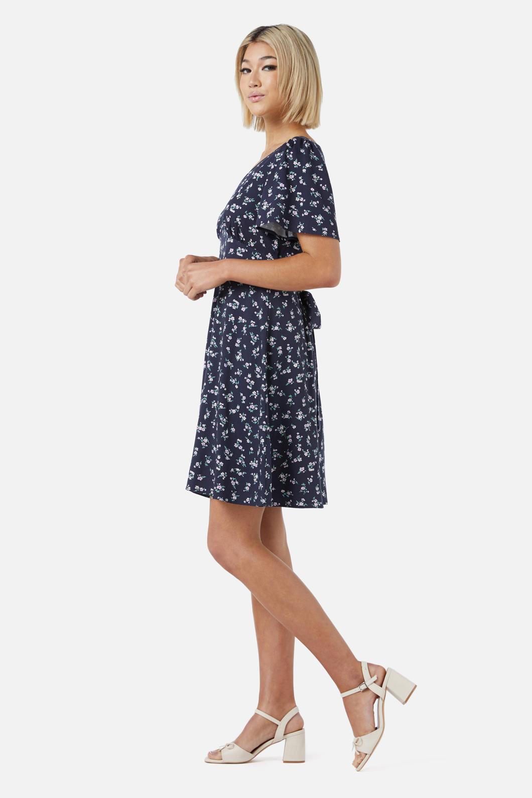 Princess Highway - Lila Ditsy Mini Dress - navy