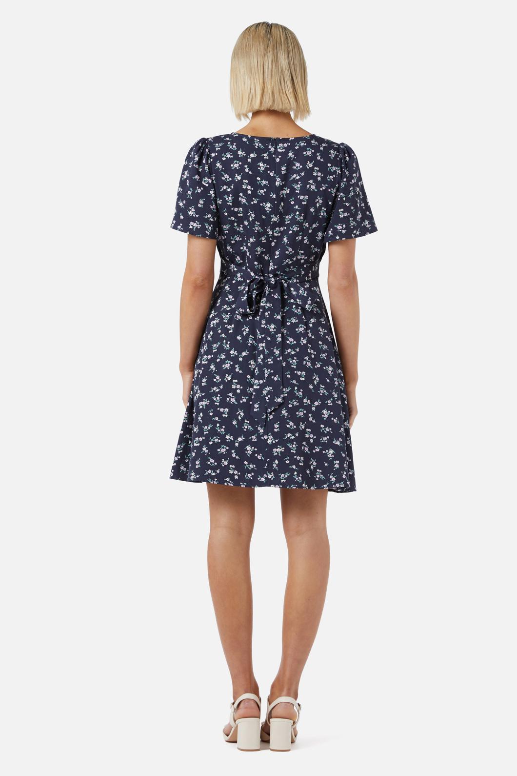 Princess Highway - Lila Ditsy Mini Dress - navy