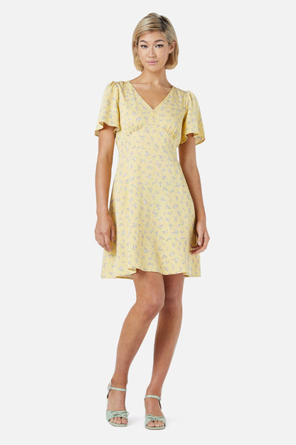 Princess Highway - Lila Ditsy Mini Dress - yellow