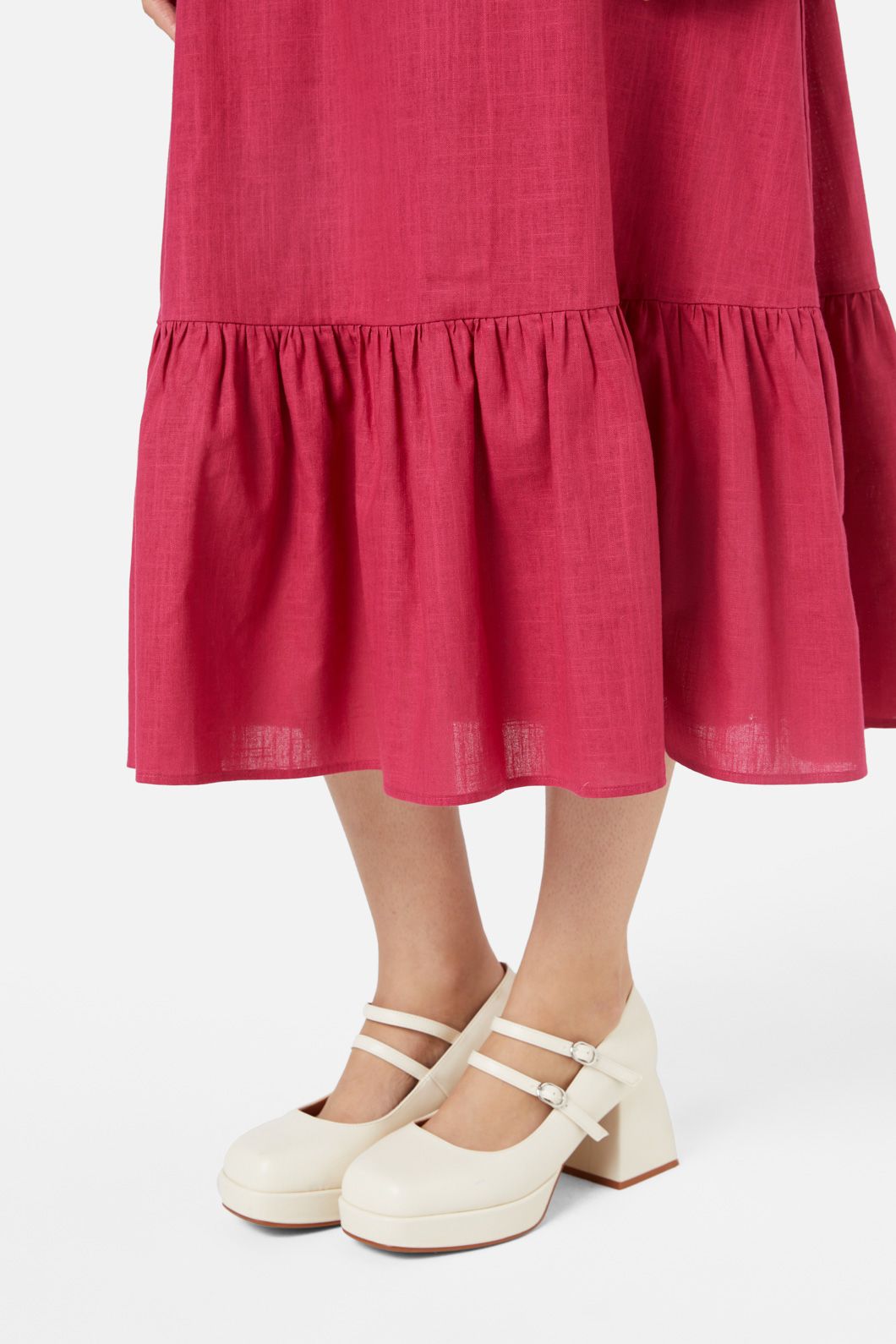 Princess Highway - Nora Midi Dress - berry
