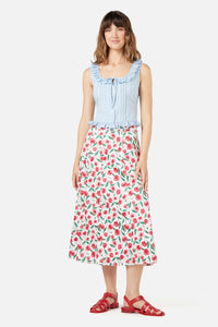 Princess Highway - Dallas Corset Top - blue
