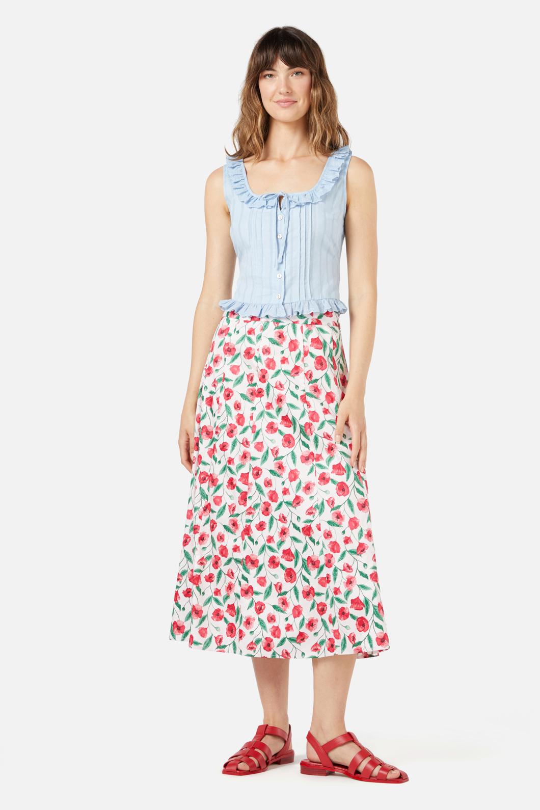 Princess Highway - Dallas Corset Top - blue
