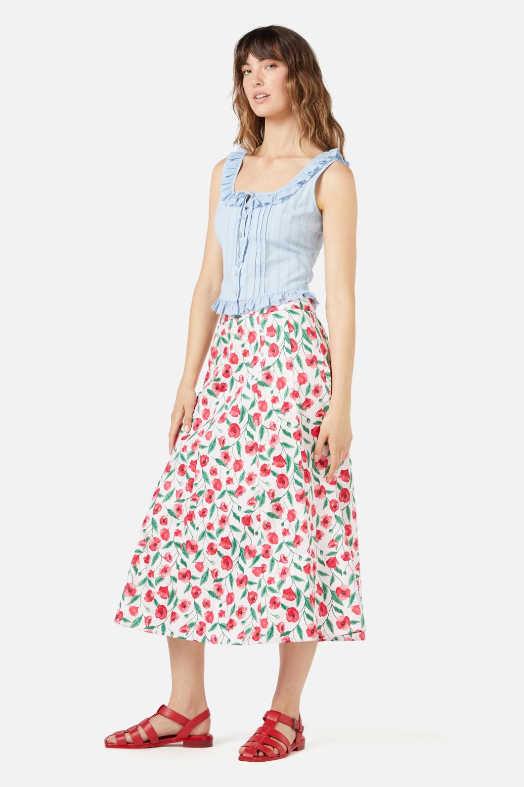 Princess Highway - Dallas Corset Top - blue