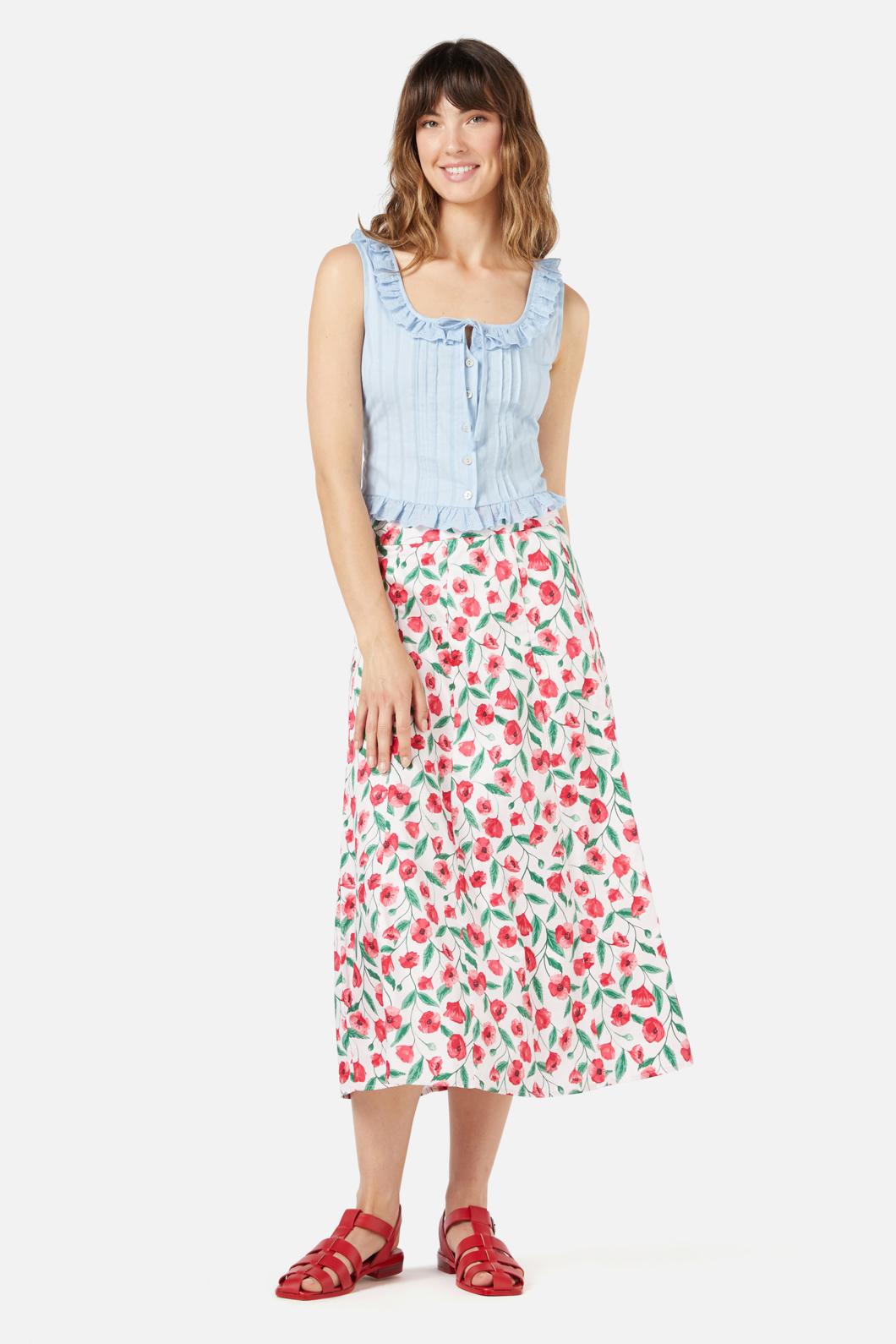 Princess Highway - Dallas Corset Top - blue