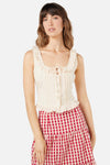 Princess Highway - Dallas Corset Top - cream
