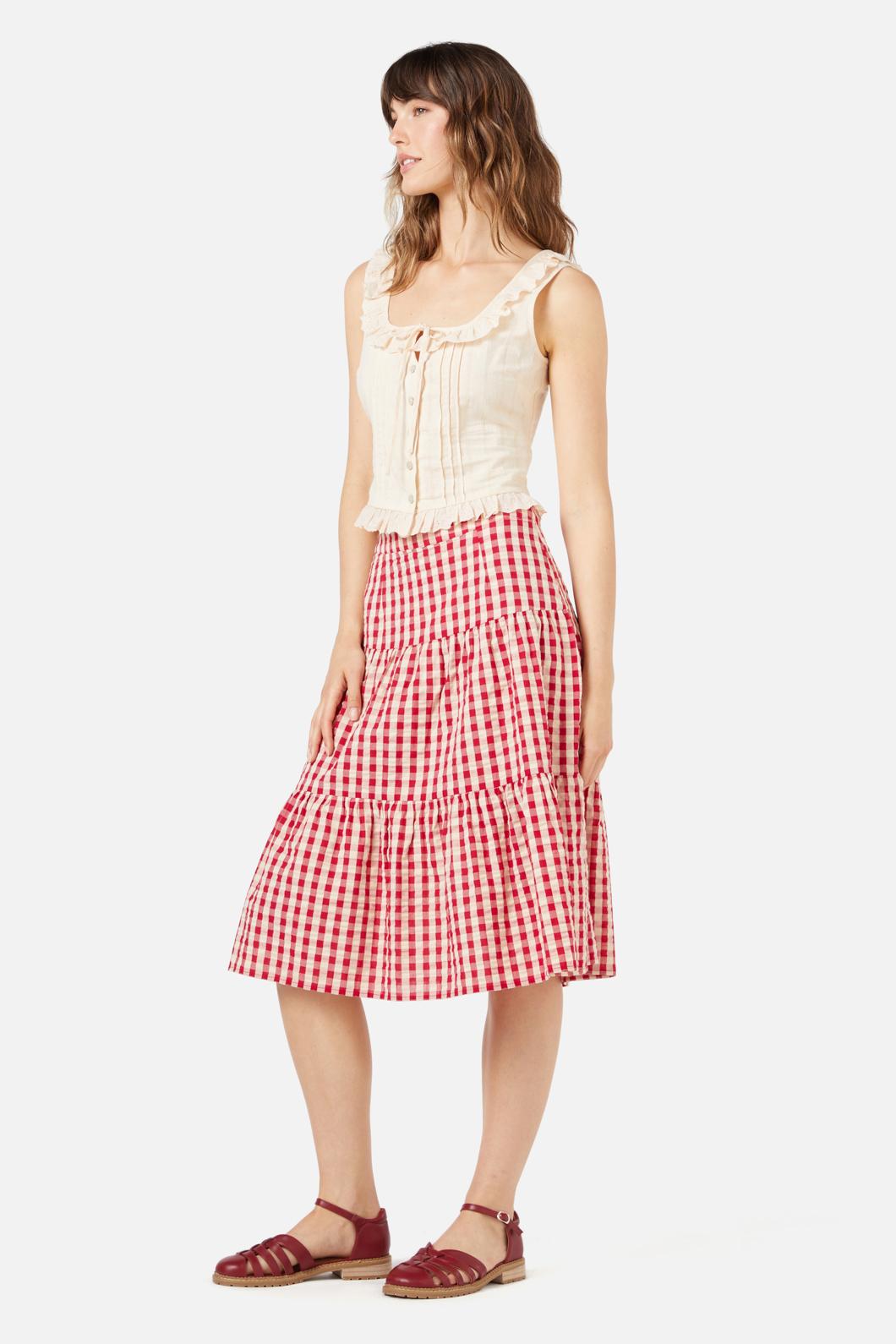 Princess Highway - Dallas Corset Top - cream