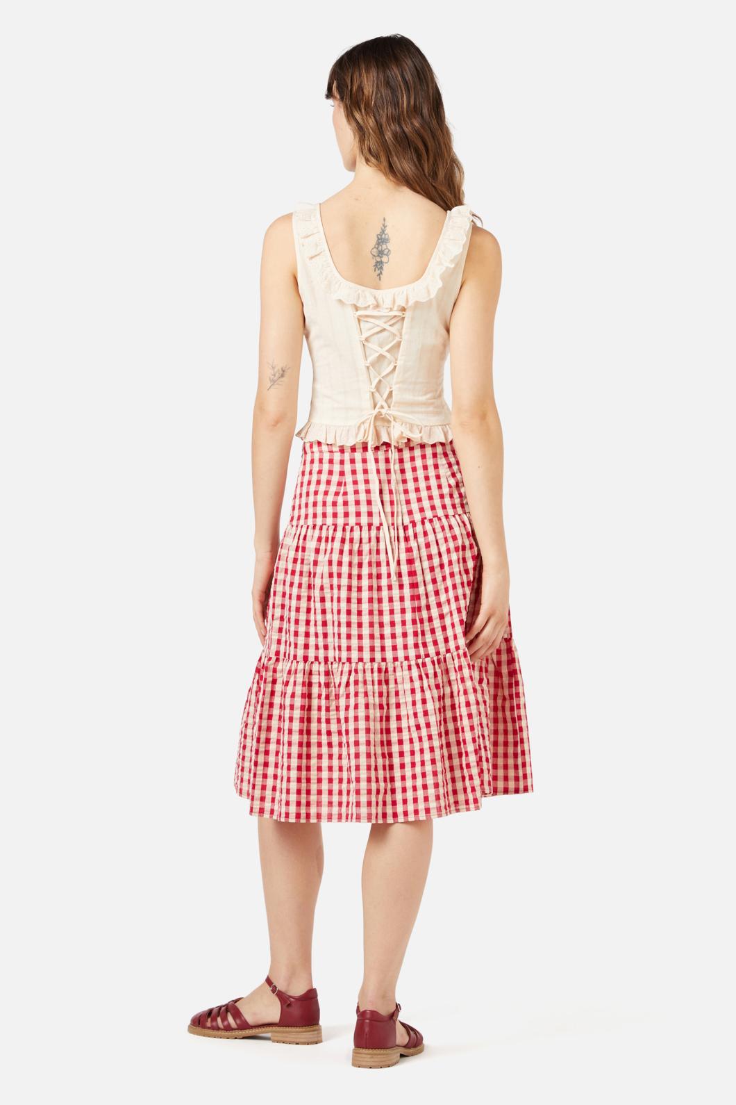 Princess Highway - Dallas Corset Top - cream