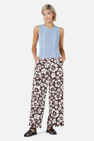 Princess Highway - Fran Lace Knit Tank - blue