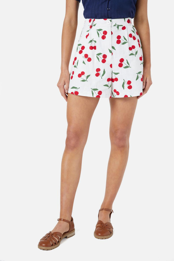Princess Highway - Cherry Girl Skort - cream