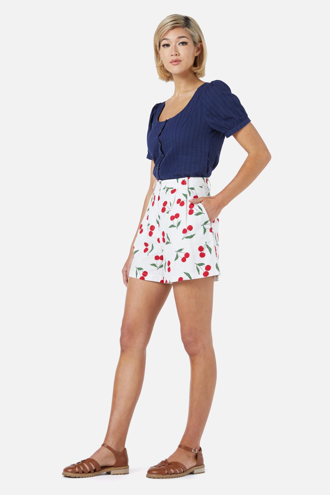 Princess Highway - Cherry Girl Skort - cream