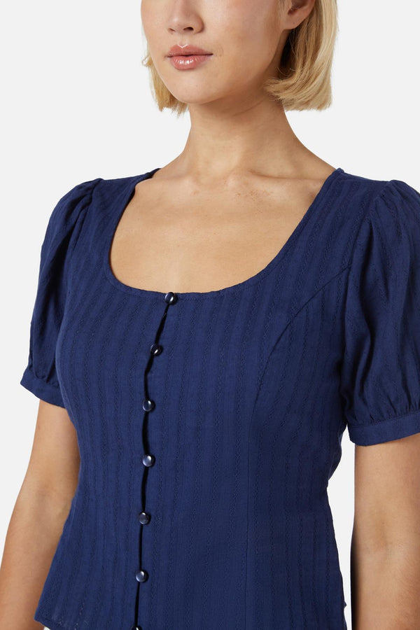 Princess Highway - Neisha Top - navy