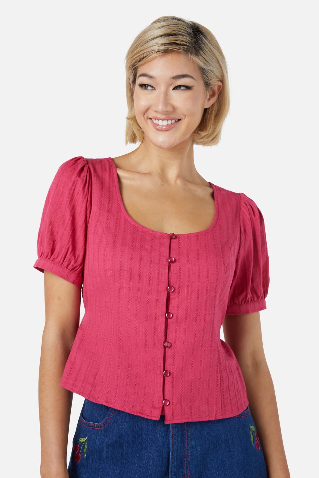 Princess Highway - Neisha Top - cherry