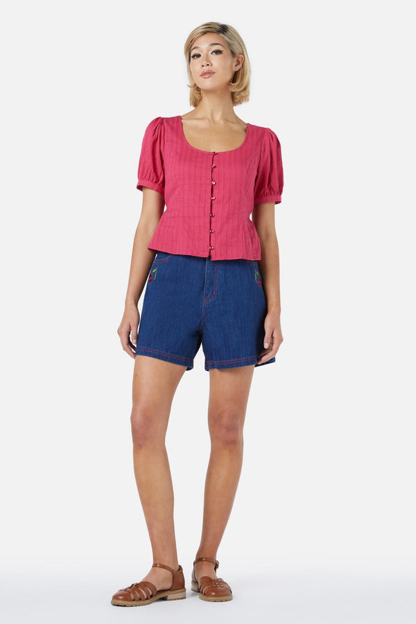 Princess Highway - Neisha Top - cherry