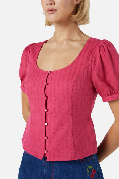 Princess Highway - Neisha Top - cherry