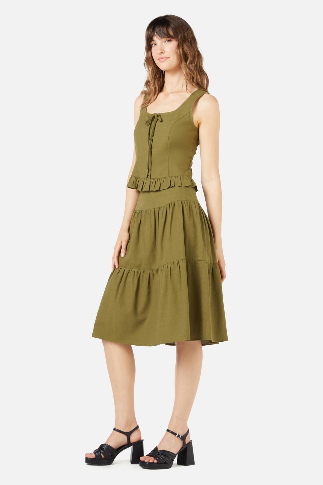 Princess Highway - Leisl Top - green