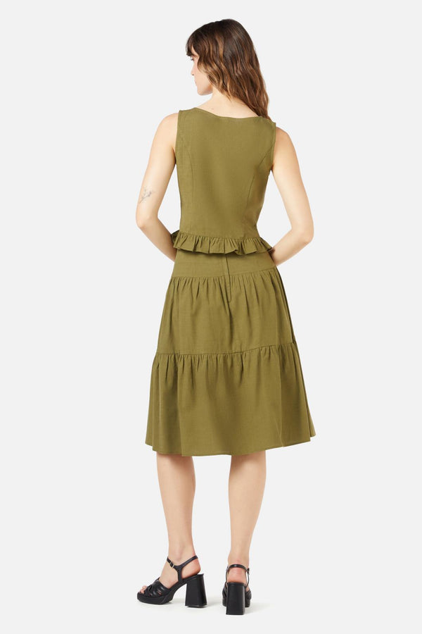 Princess Highway - Leisl Top - green