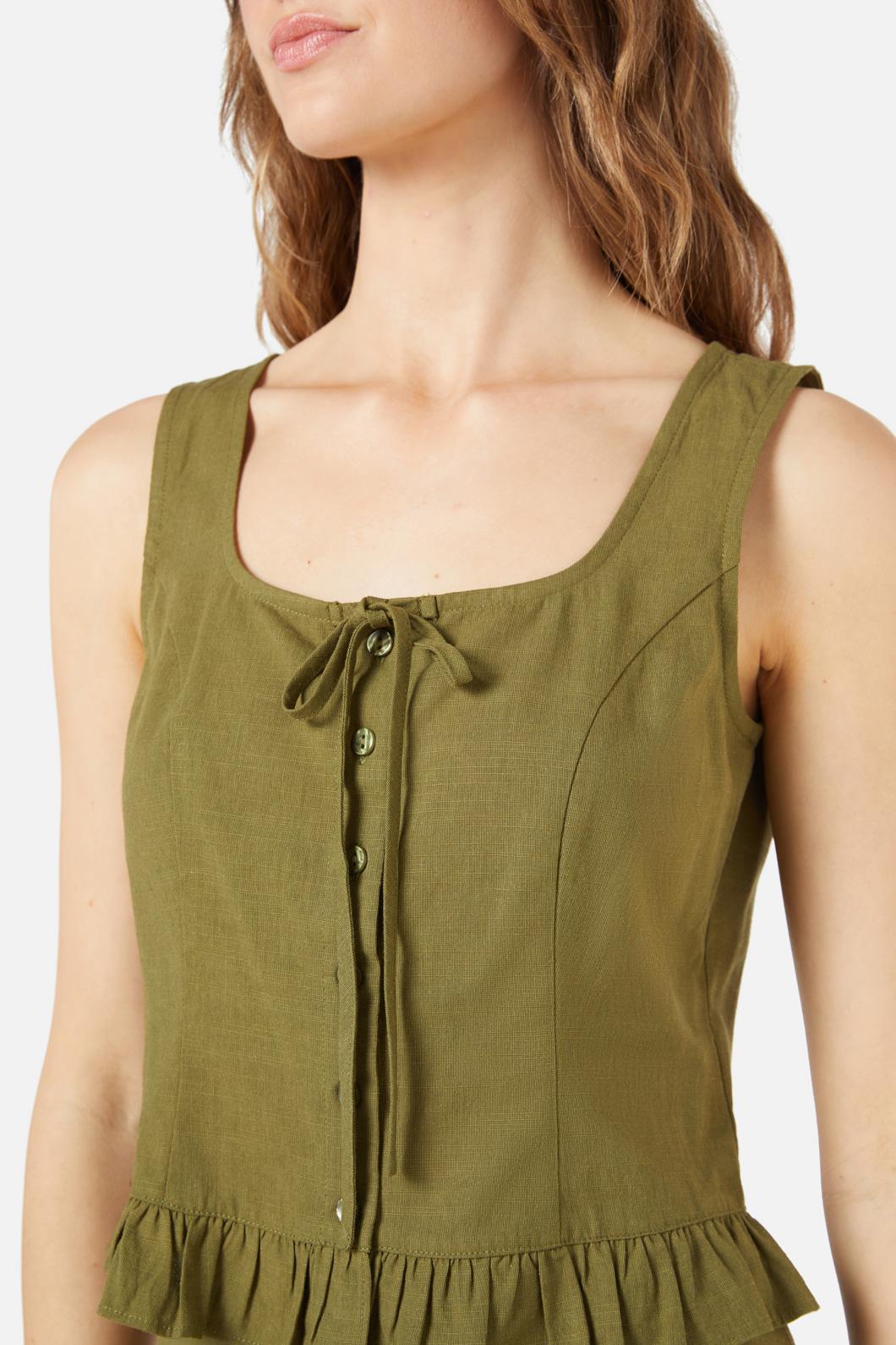 Princess Highway - Leisl Top - green
