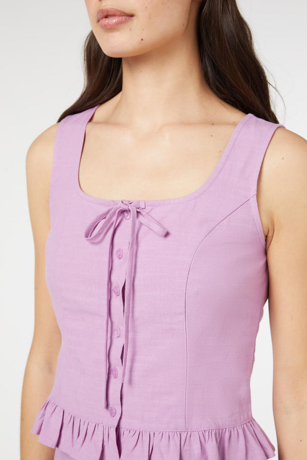 Princess Highway - Leisl Top - lilac