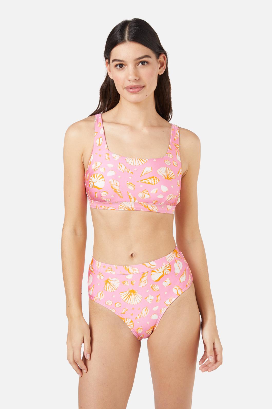 Princess Highway - Sea Shells Bikini Top - pink