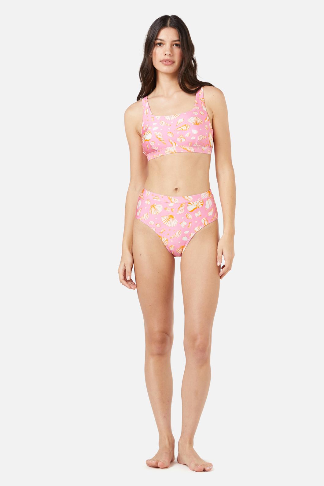Princess Highway - Sea Shells Bikini Top - pink
