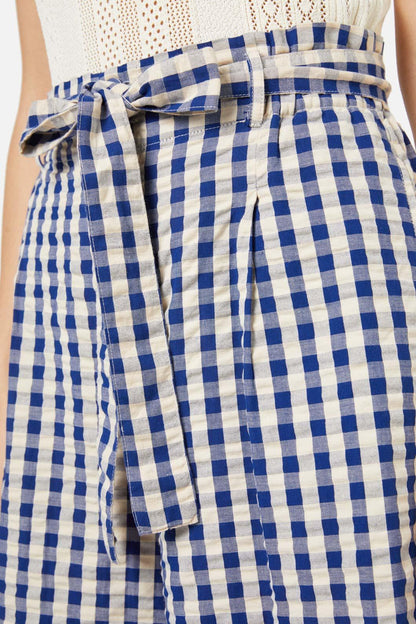 Princess Highway - Greta Check Skort - navy