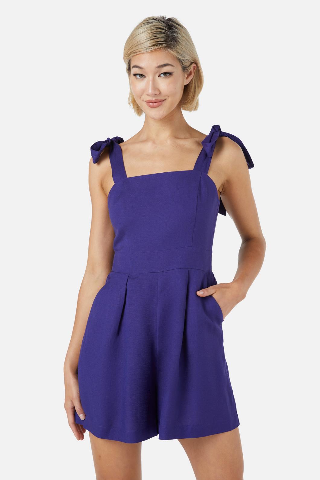 Princess Highway - Portia Playsuit - violet