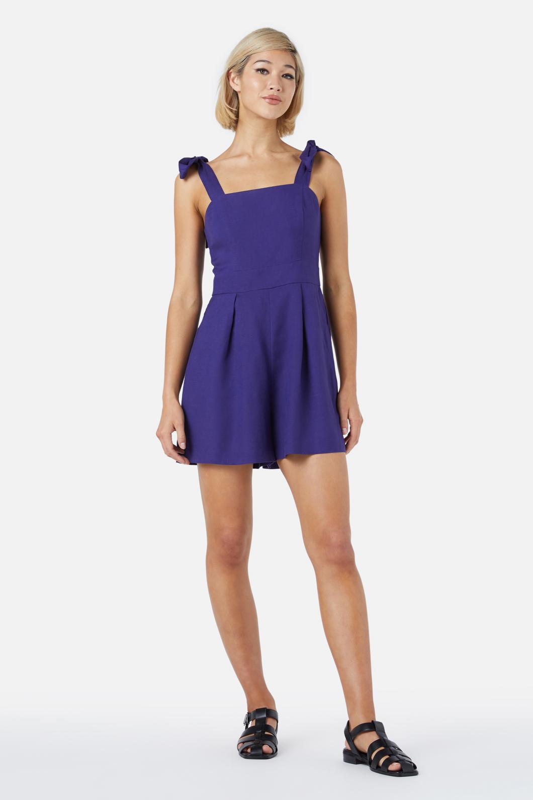 Princess Highway - Portia Playsuit - violet