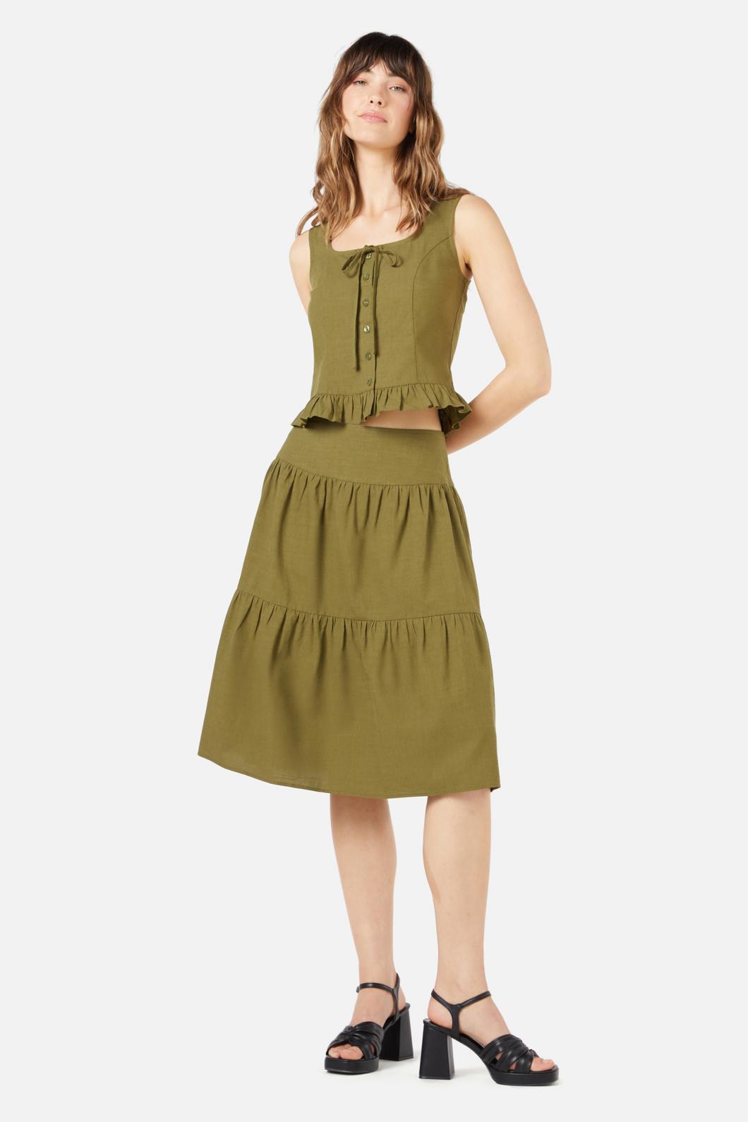 Princess Highway - Leisel Skirt - green