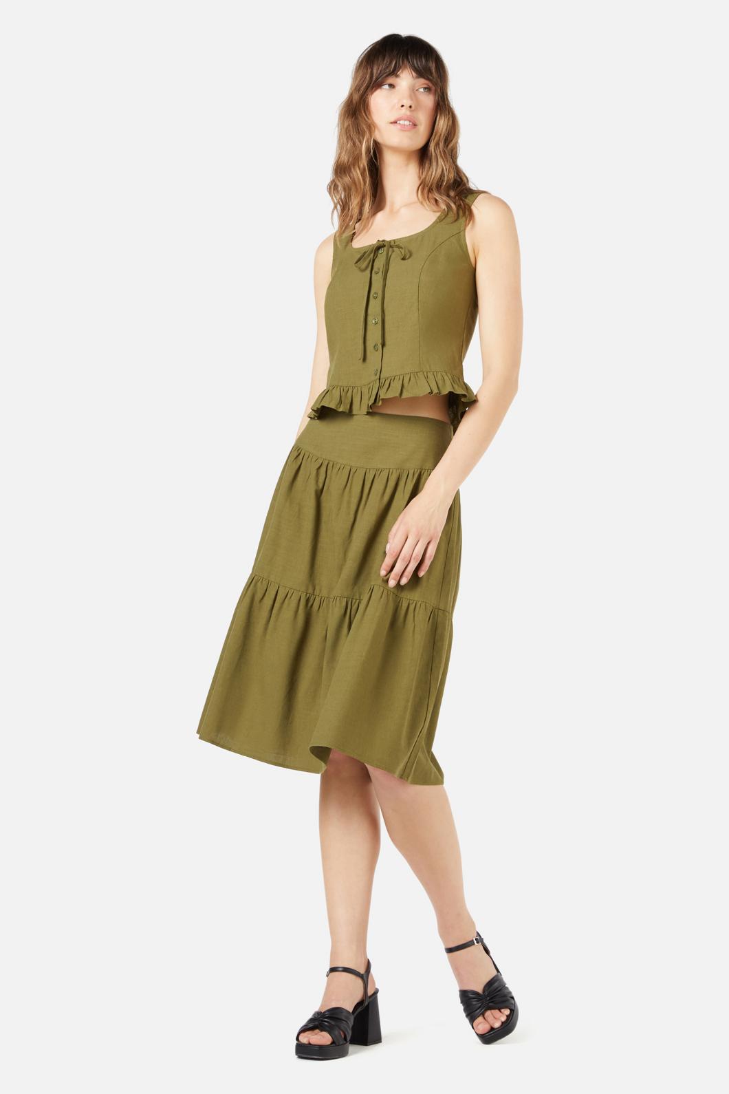 Princess Highway - Leisel Skirt - green