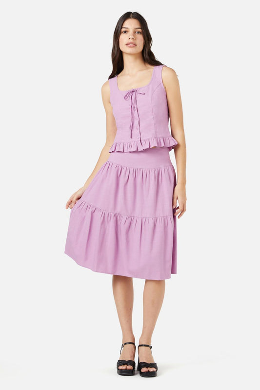 Princess Highway - Leisel Skirt - lilac