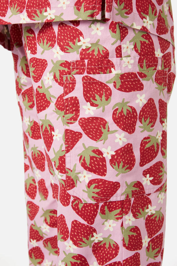 Princess Highway - Strawberry Scrub Set - pink