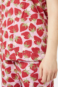 Princess Highway - Strawberry Scrub Set - pink