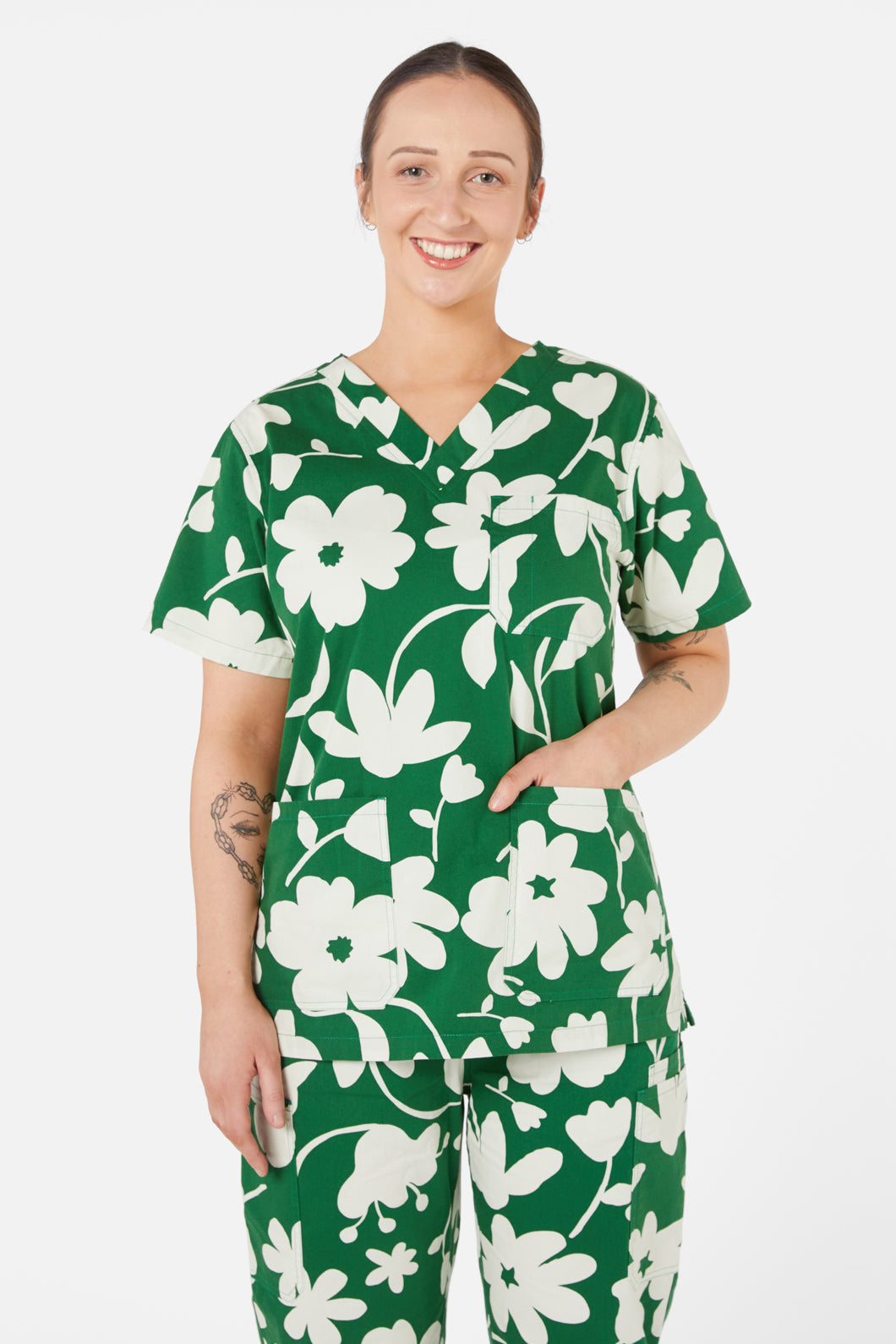 Princess Highway - Nancy Scrubs Set - green