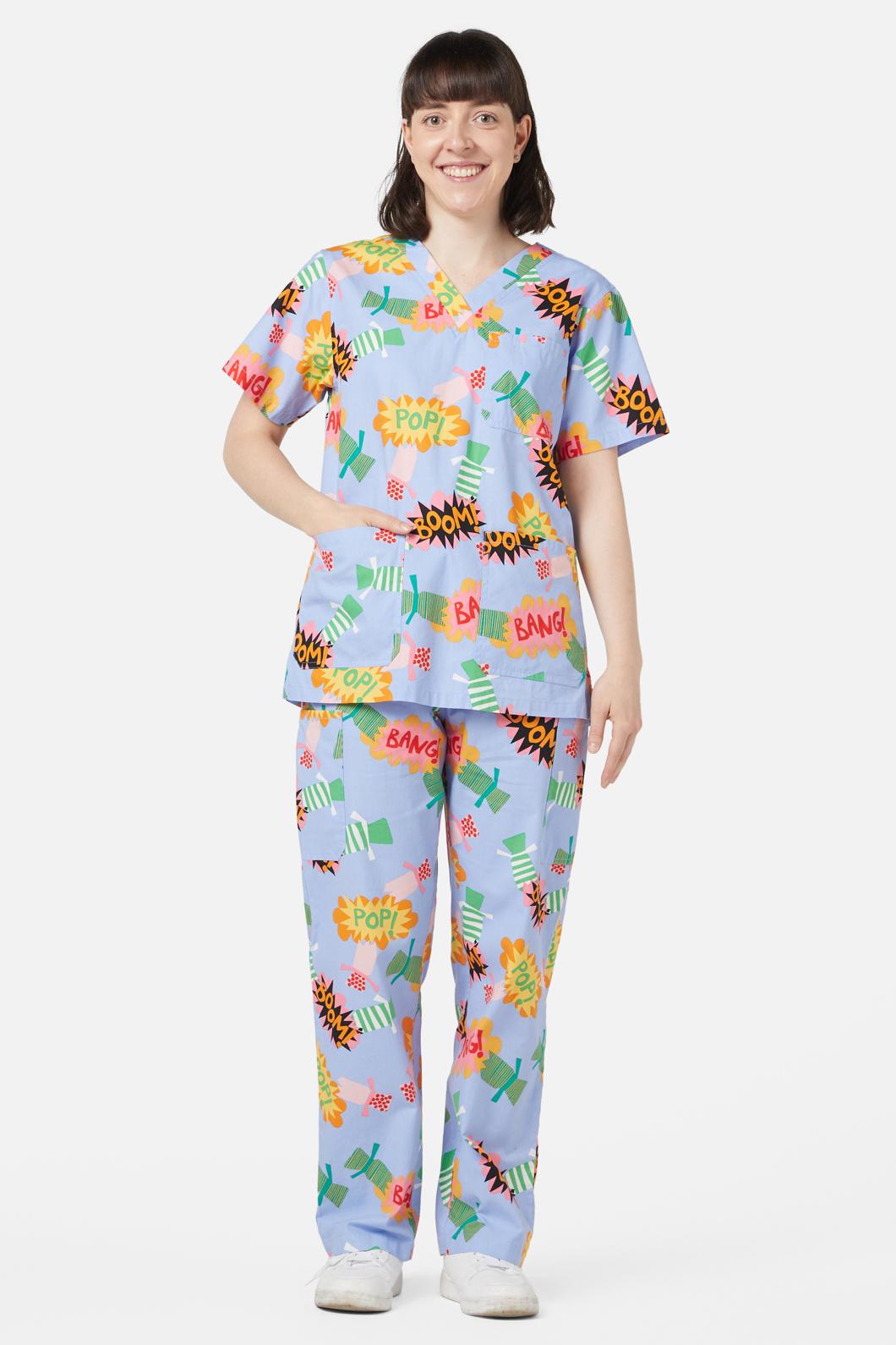 Scrubs With Love - Bon Bon Scrub Set - lilac