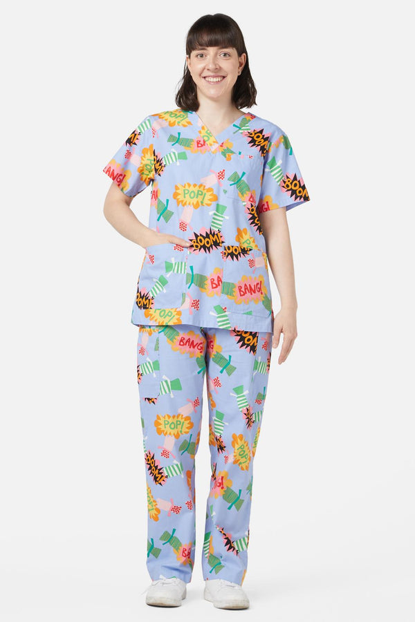 Scrubs With Love - Bon Bon Scrub Set - lilac