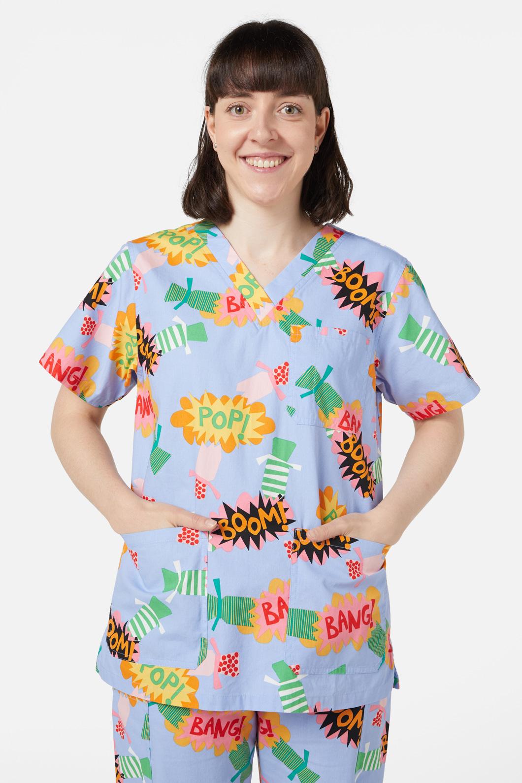 Scrubs With Love - Bon Bon Scrub Set - lilac