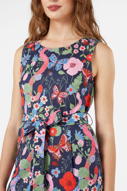 Princess Highway - Luna Snake Jumpsuit - navy