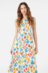 Princess Highway - Fruit Bowl Midi Dress - cream