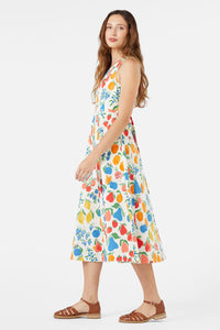 Princess Highway - Fruit Bowl Midi Dress - cream