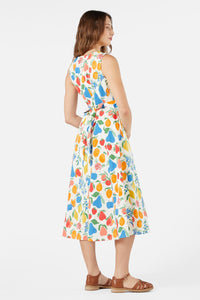 Princess Highway - Fruit Bowl Midi Dress - cream