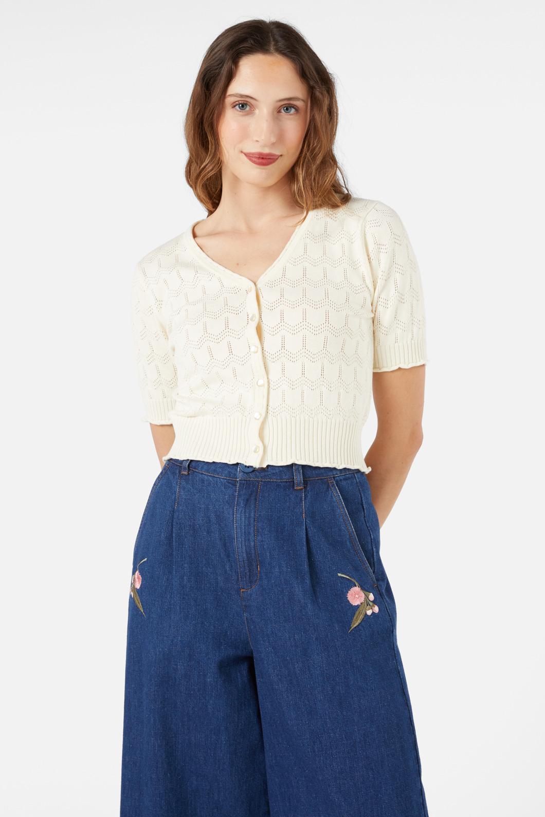 Princess Highway - Wednesday Cardigan - cream