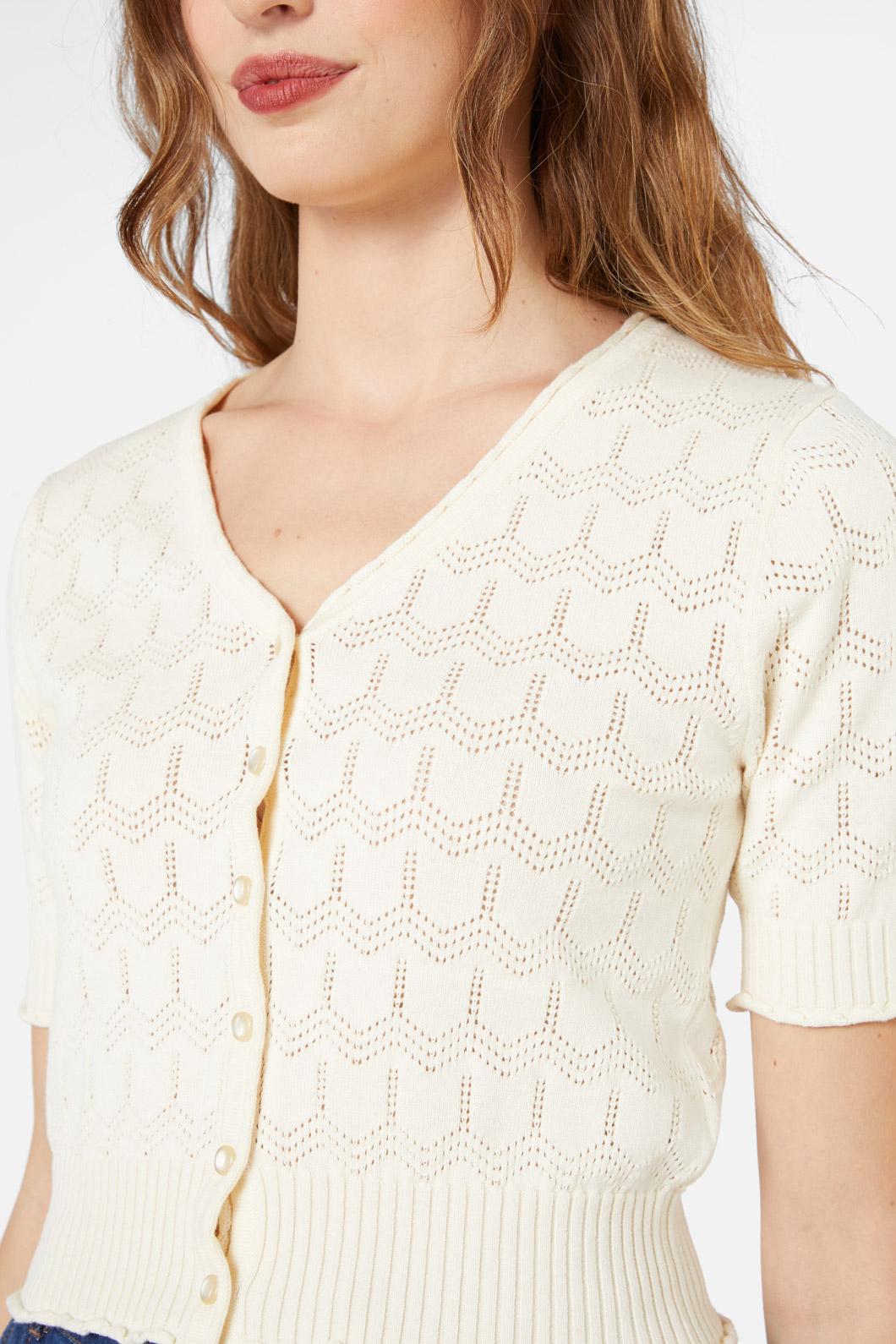 Princess Highway - Wednesday Cardigan - cream