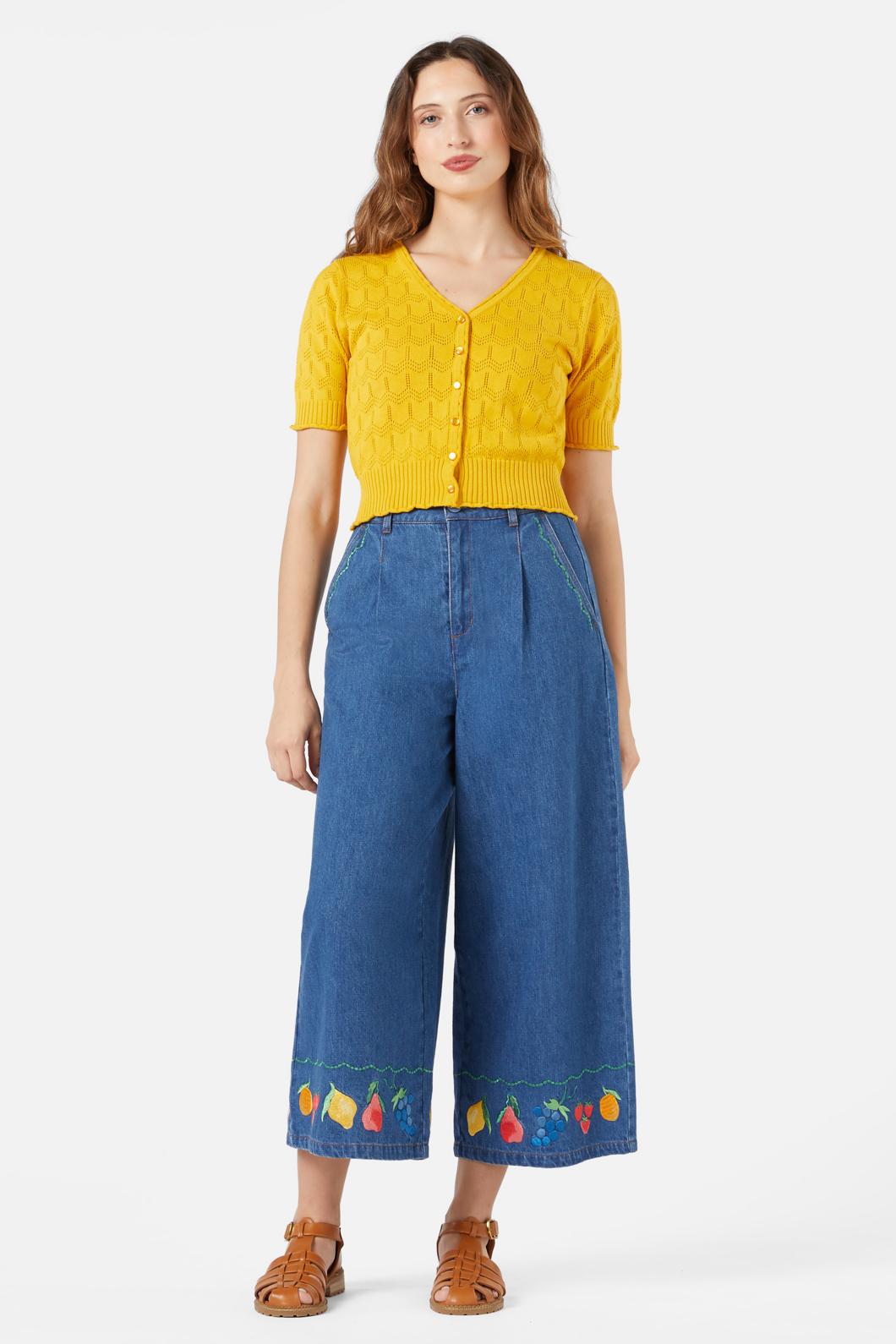 Princess Highway - Wednesday Cardigan - mustard
