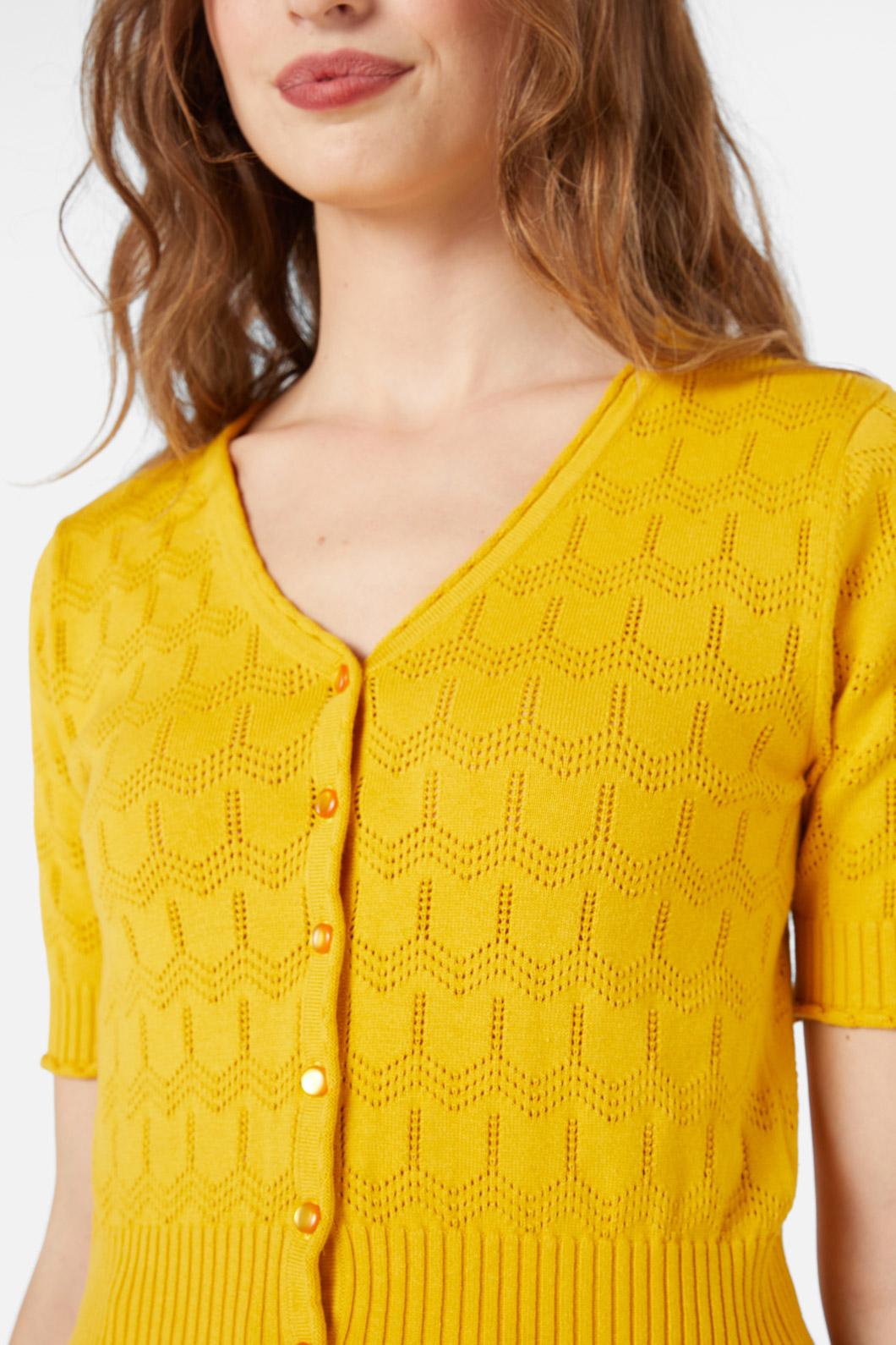 Princess Highway - Wednesday Cardigan - mustard