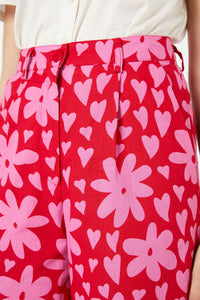 Princess Highway - Valentina Pant - red