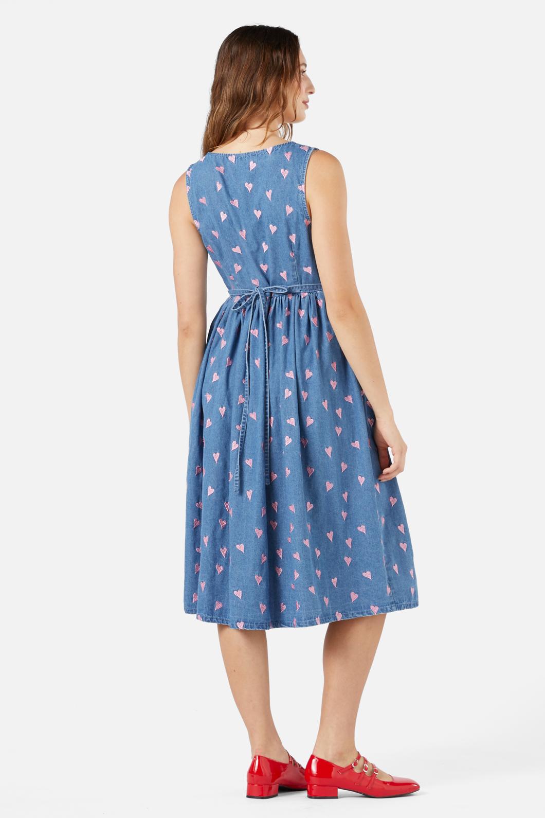 Princess Highway - Valentina Pinafore - blue-denim